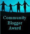 community blogger award