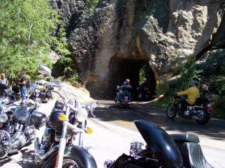 tunnel along iron mountain road